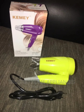 kemey-mini-hair-dryer-foldable-hair-dryer-km-6821-big-1