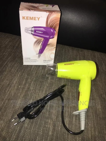 kemey-mini-hair-dryer-foldable-hair-dryer-km-6821-big-0