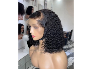 10 Inches Carribean Wet Curls Frontal Cap
