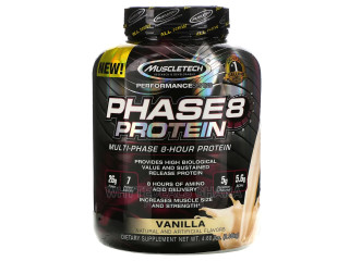 Muscletech Phase8 Protein Muscle Builder for Men Women