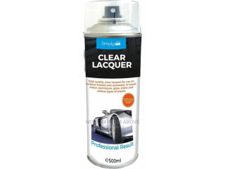Clear Lacquer Can Spray