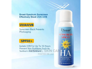 DISAAR Sunscreen Spray SPF50+ HA Hyaluronic Acid UVA/UVB 1
