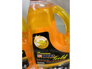 Car Shampoo,Gold Concentrated Wash and Carnauba Wax