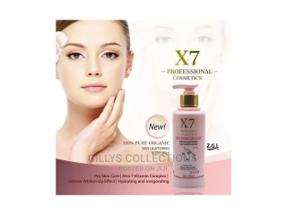 X7 Pure Organic Natural Lighting Face And Body Lotion