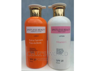 Spotless Beauty Fairness and Half Cast Body Lotions