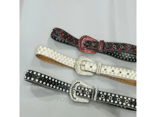 Rhinestone Stone Belts Available for Sale