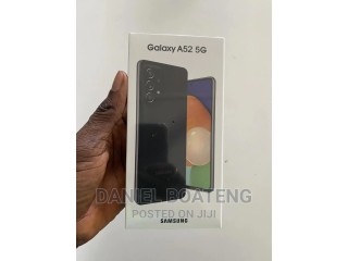 New Samsung Galaxy A52 5G 128 GB Black