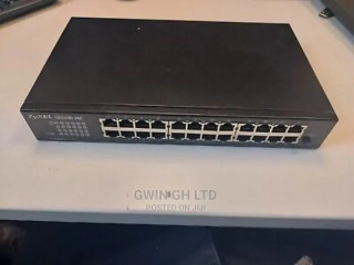 Zyxel GS1100-24E 24-Port Gigabit Unmanaged Switch.48gb/S