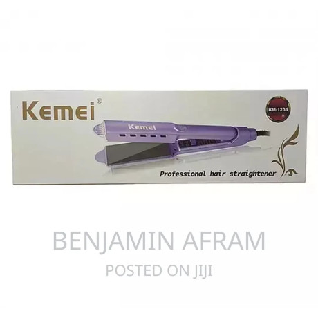 original-kemei-1231-professional-hair-straightener-big-0
