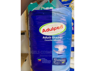 Adulped Adult Diapers XL ( 10 in a Pack)