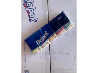 Belpak Pocket Tissues 10pks [ Carton Available]