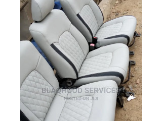 Original Handmade Leather Seat Nd Dashboard Covers for Cars