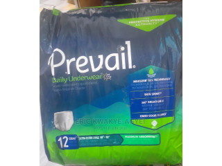 Prevail Daily Underwear, Maximum Absorbency, XXL, 12 Count
