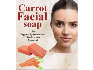 Carrot Facial Soap for Smooth Face