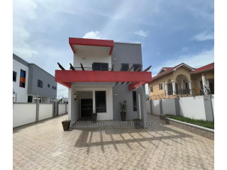 Furnished 4bdrm House in Testimonial Building, East Legon for Rent