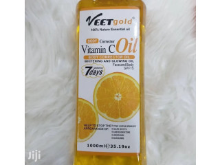 Veet Gold Body Corrector Vitamin C Whitening and Glowing Oil