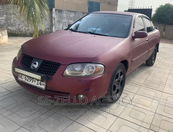 nissan-sentra-automatic-2005-burgundy-big-0