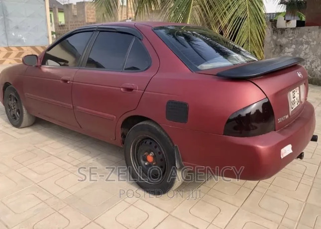 nissan-sentra-automatic-2005-burgundy-big-2